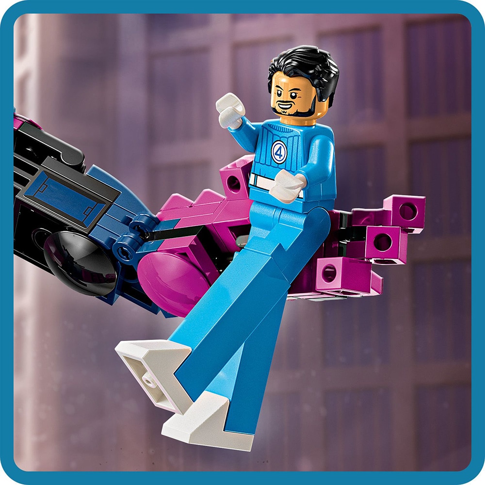 LEGO Marvel: Figurina de constructie - Cei patru fantastici vs. Galactus 76316, 9 ani+, 427 piese