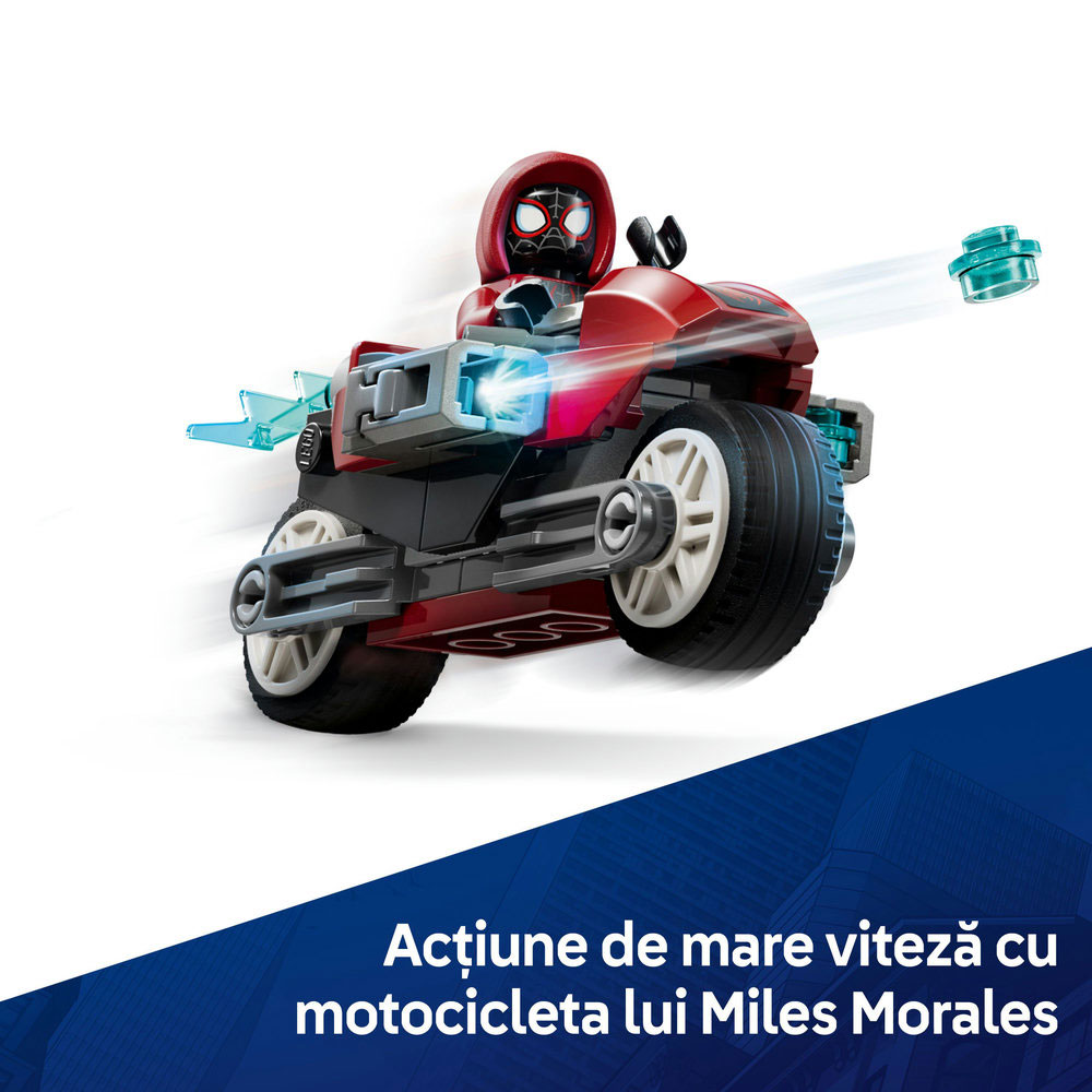 LEGO Marvel: Omul-Paianjen vs Oscorp 76324, 10 ani+, 808 piese