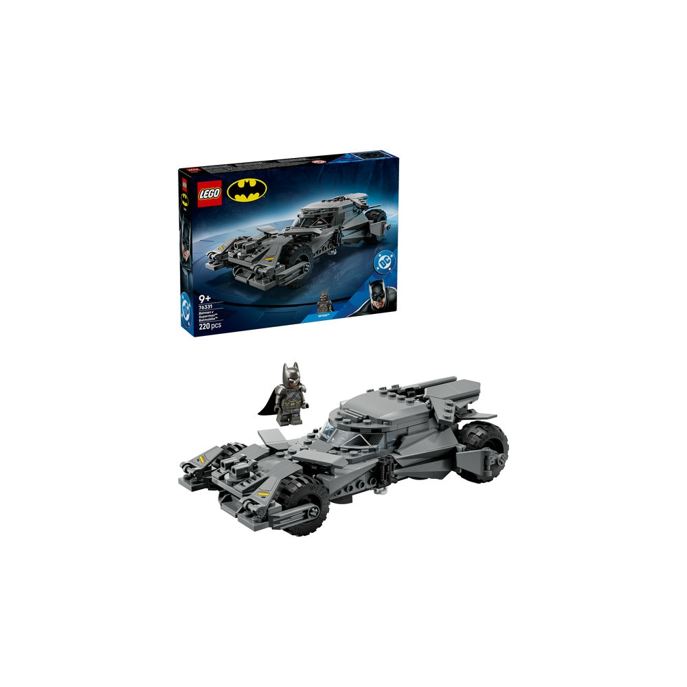 LEGO DC: Batmobilul din Batman vs Superman 76331, 9 ani+, 220 piese