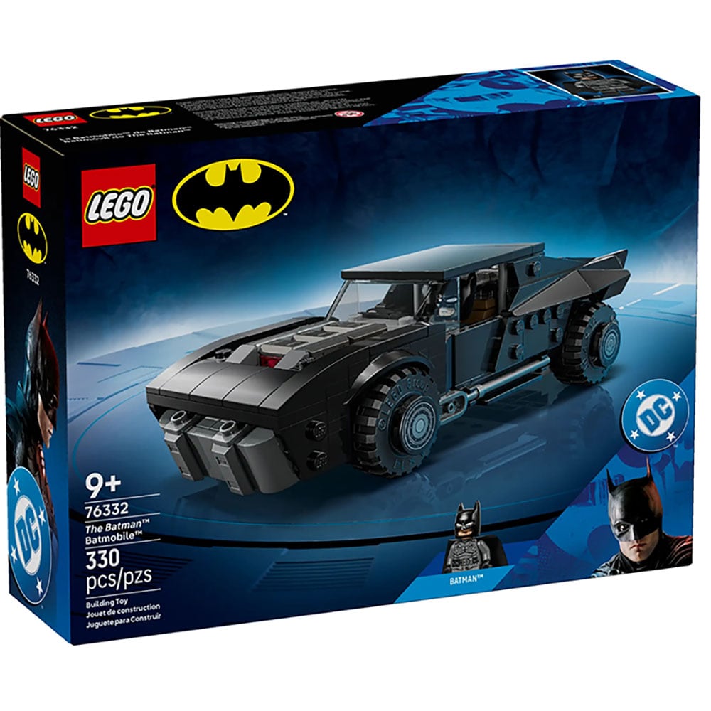 LEGO DC: Batmobilul din Batman 76332, 9 ani+, 330 piese