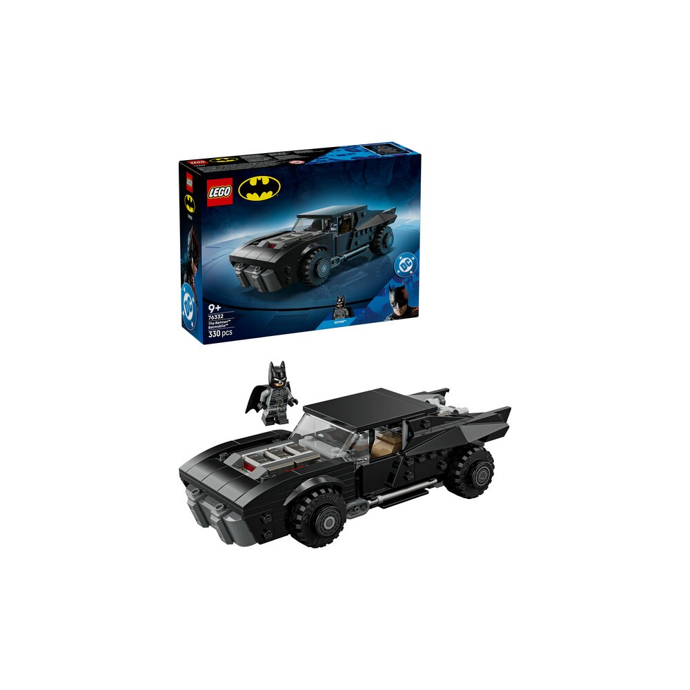 LEGO DC: Batmobilul din Batman 76332, 9 ani+, 330 piese