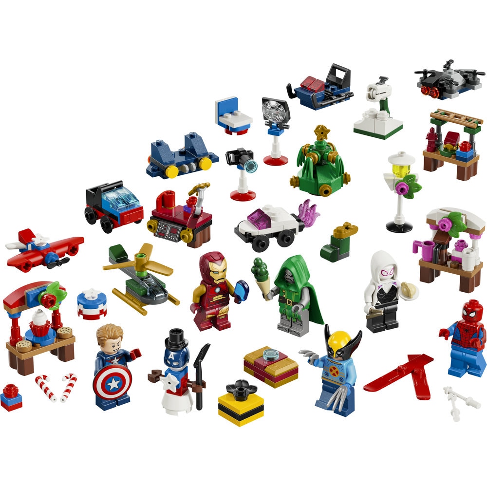 LEGO Marvel: Calendar de advent 2026 76340, 6 ani+, 317 piese