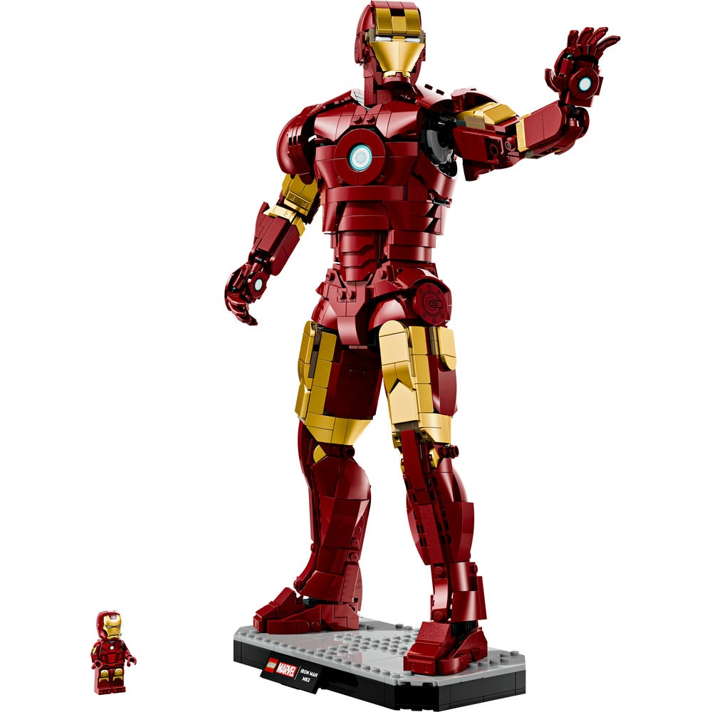 LEGO Iconic: Editia de colectie Iron Man Mark 3 76344, 18 ani+, 1297 piese