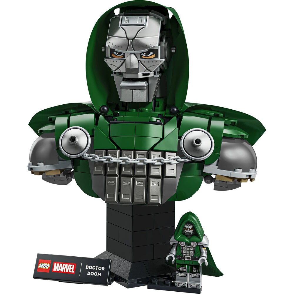 LEGO Marvel: Bustul Doctorului Doom 76345, 18 ani+, 379 piese