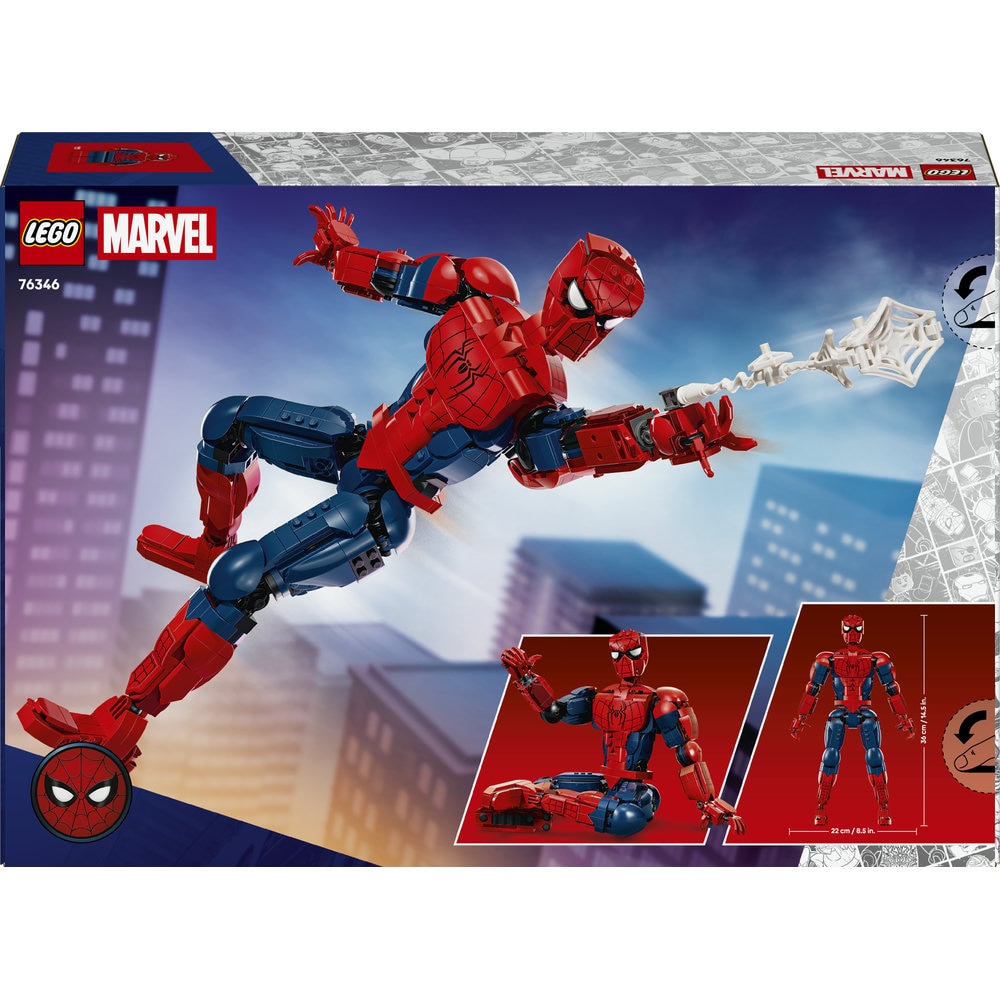 LEGO Marvel: Figurina erou Omul Paianjen 76346, 12 ani+, 813 piese