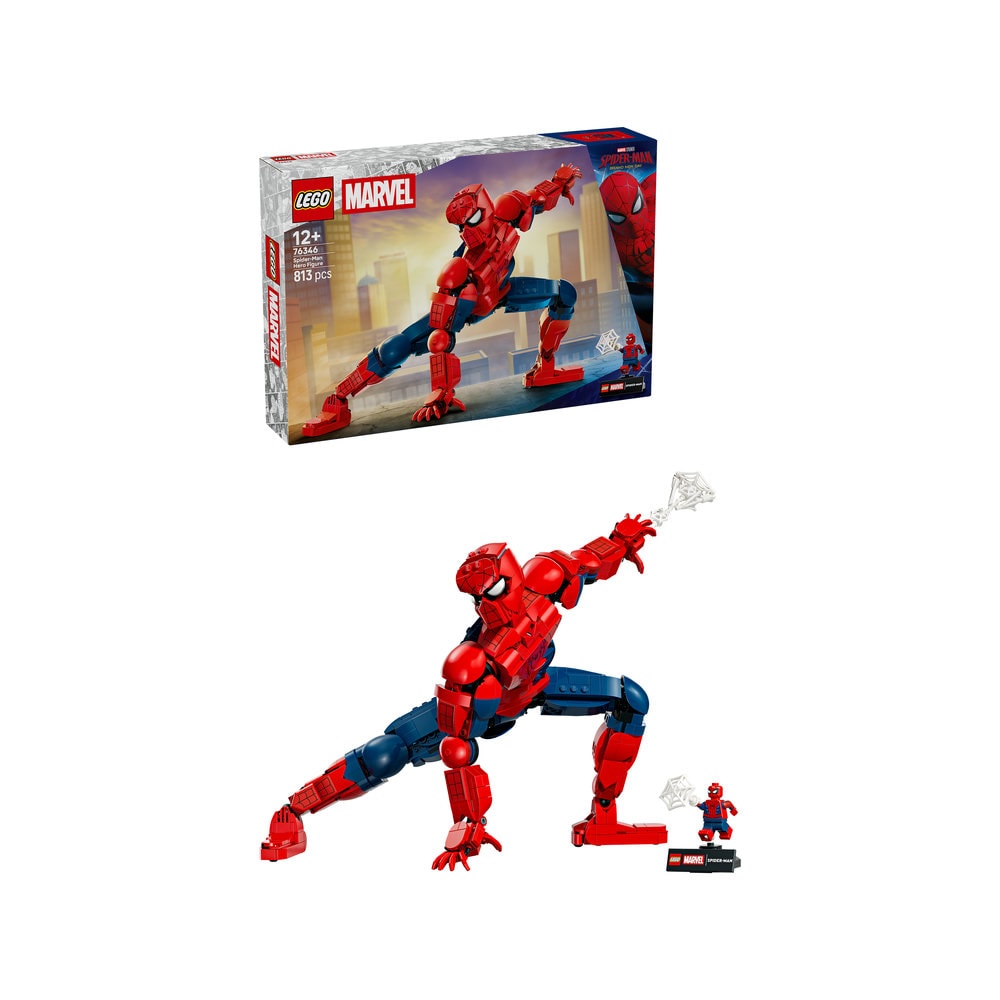 LEGO Marvel: Figurina erou Omul Paianjen 76346, 12 ani+, 813 piese