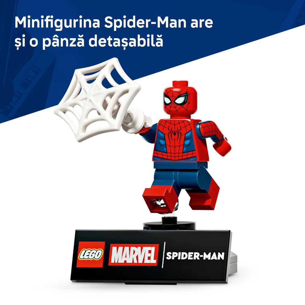 LEGO Marvel: Figurina erou Omul Paianjen 76346, 12 ani+, 813 piese
