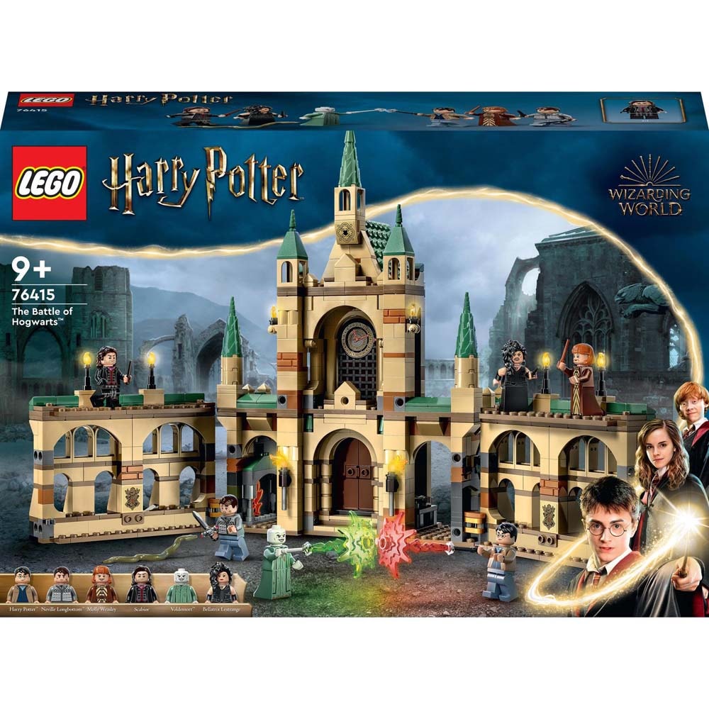 LEGO Harry Potter: Batalia de la Hogwarts 76415, 9 ani+, 730 piese