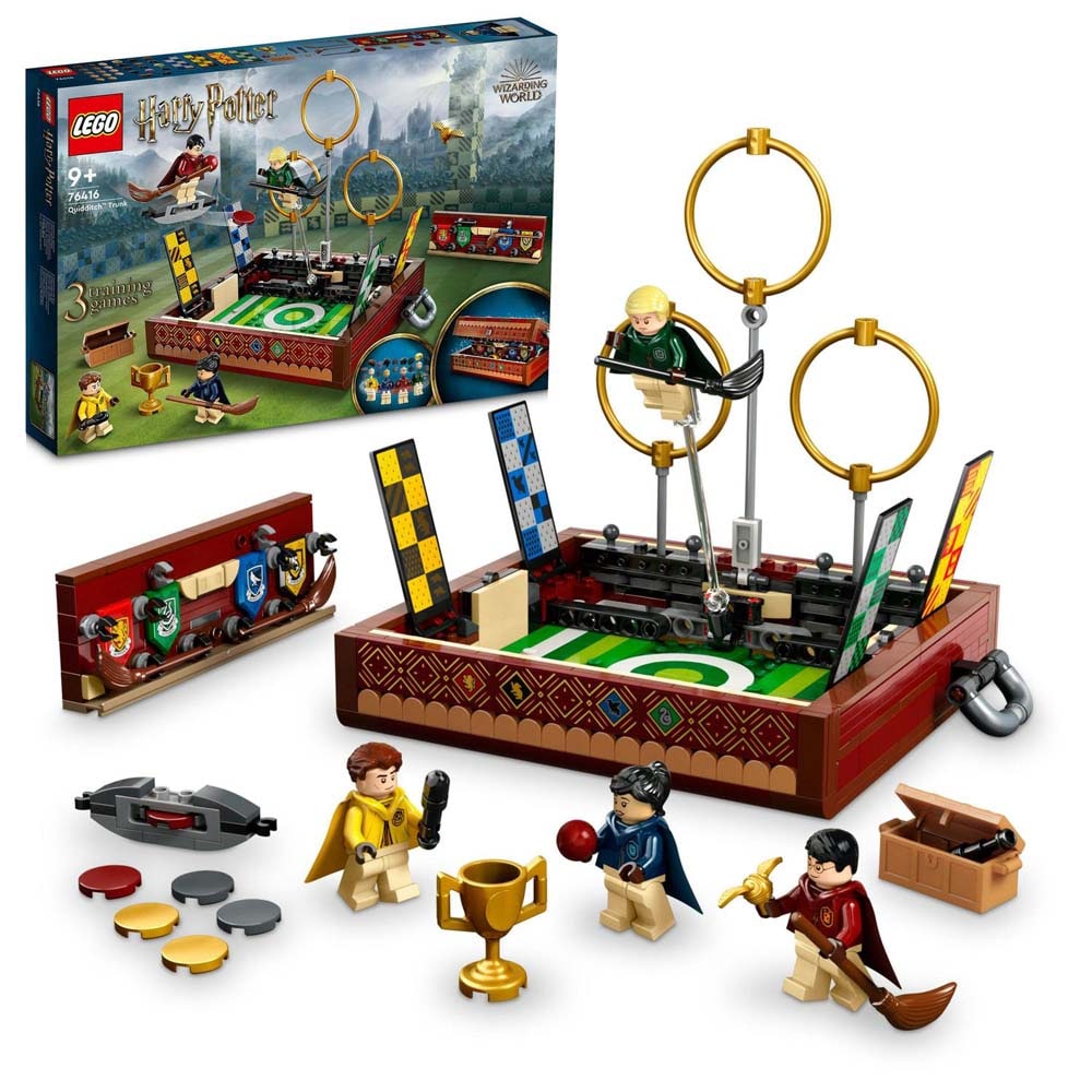 LEGO Harry Potter: Cutie de Quidditch 76416, 9 ani+, 599 piese