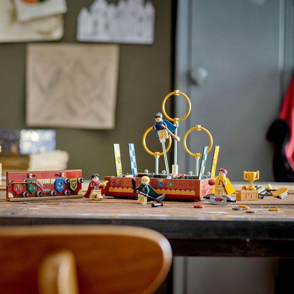 LEGO Harry Potter: Cutie de Quidditch 76416, 9 ani+, 599 piese
