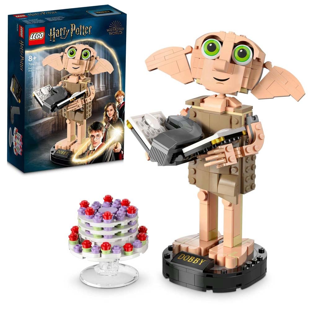 LEGO Harry Potter: Spiridusul de casa Dobby 76421, 8 ani+, 403 piese