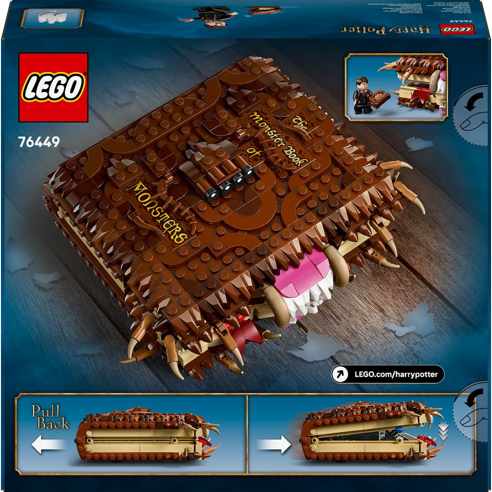 LEGO Harry Potter: Cartea monstrilor - Colti de monstru 76449, 9 ani+, 518 piese