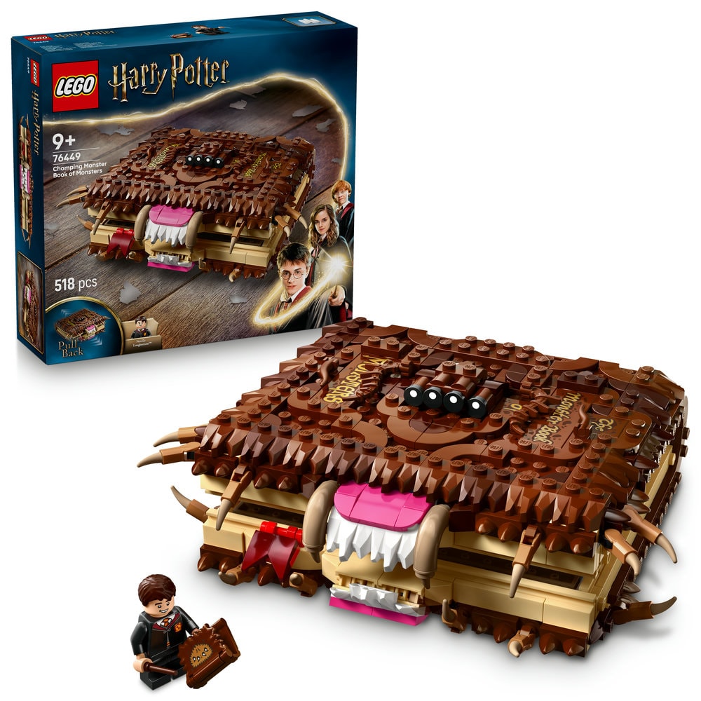 LEGO Harry Potter: Cartea monstrilor - Colti de monstru 76449, 9 ani+, 518 piese