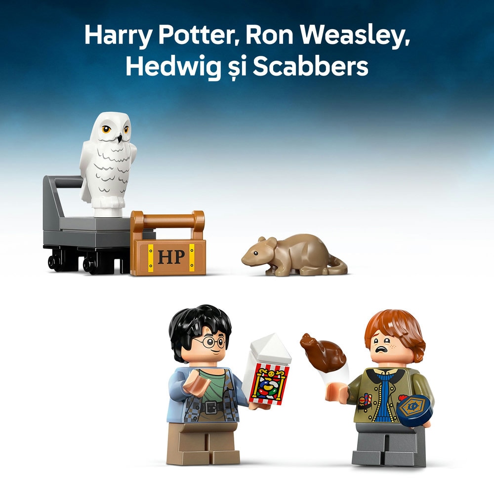 LEGO Harry Potter: Coltul cu carti - Expresul Hogwarts 76450, 8 ani+, 832 piese