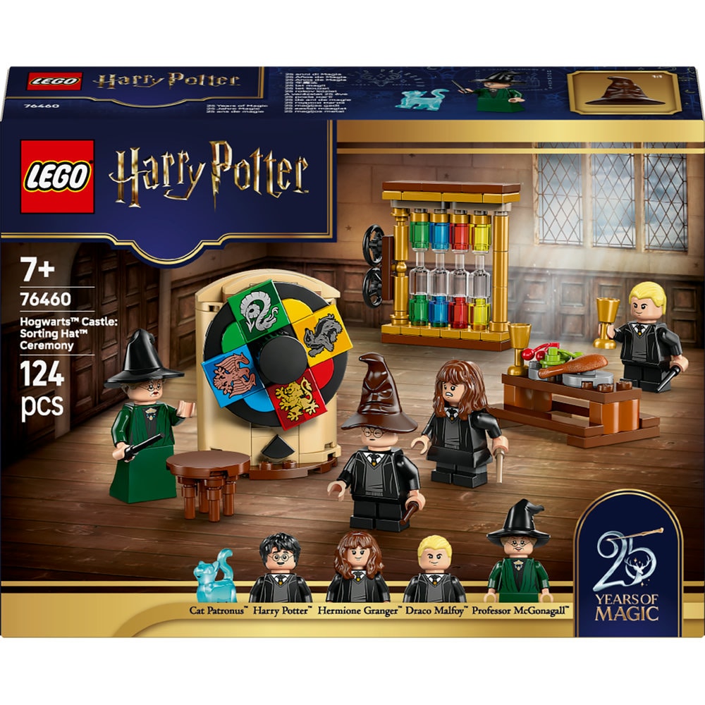 LEGO Harry Potter: Castelul Hogwarts - Ceremonia Jobenului magic 76460, 7 ani+, 124 piese