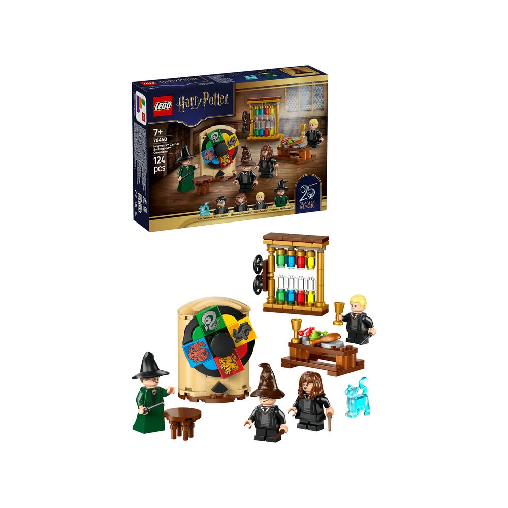 LEGO Harry Potter: Castelul Hogwarts - Ceremonia Jobenului magic 76460, 7 ani+, 124 piese