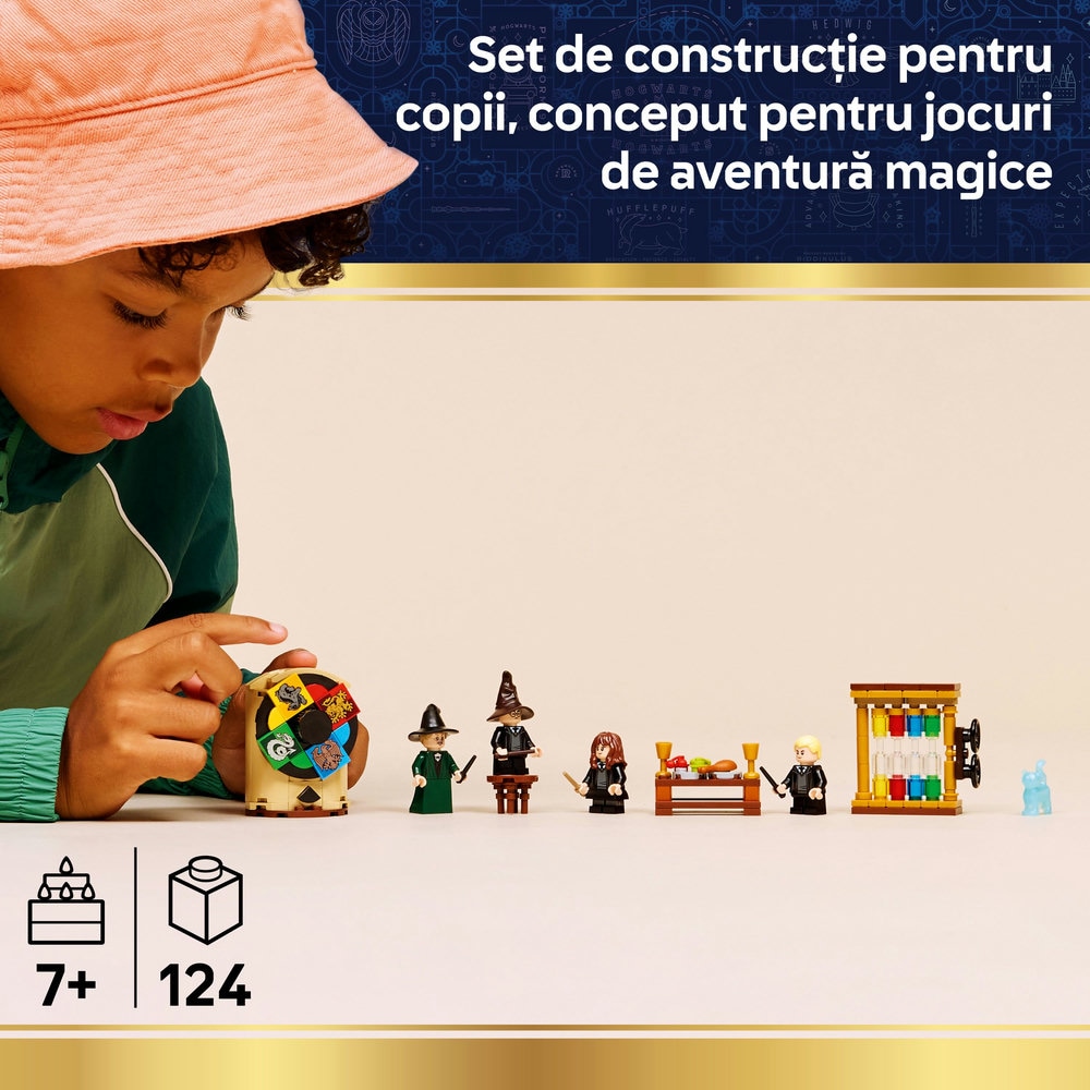 LEGO Harry Potter: Castelul Hogwarts - Ceremonia Jobenului magic 76460, 7 ani+, 124 piese