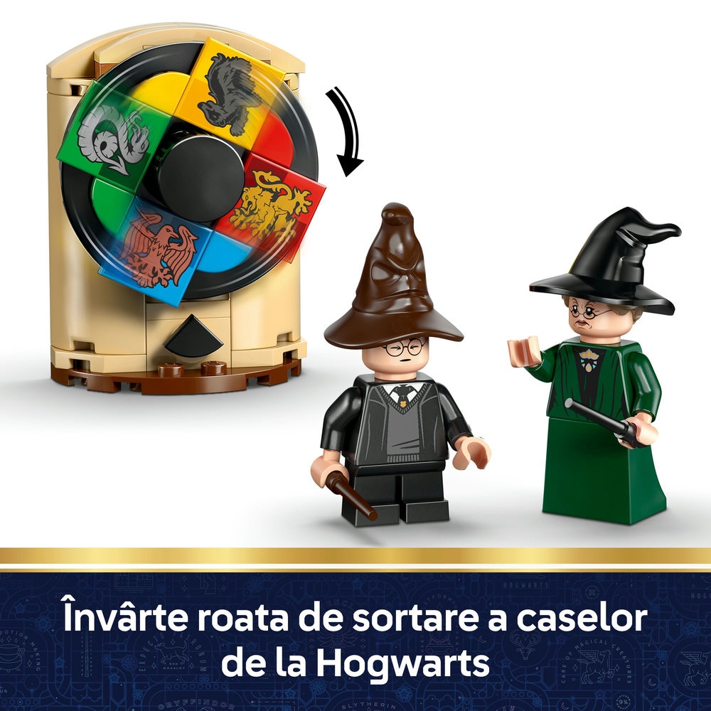 LEGO Harry Potter: Castelul Hogwarts - Ceremonia Jobenului magic 76460, 7 ani+, 124 piese