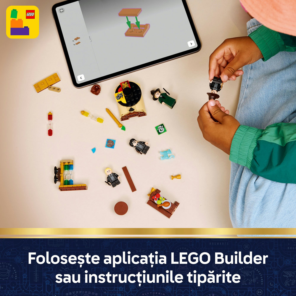 LEGO Harry Potter: Castelul Hogwarts - Ceremonia Jobenului magic 76460, 7 ani+, 124 piese