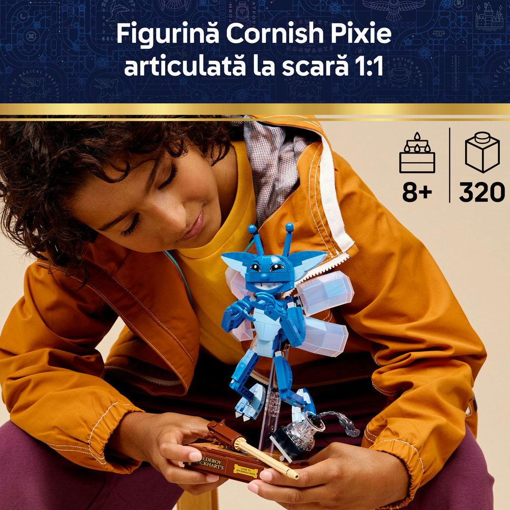 LEGO Harry Potter: Spiridus din Cornwall 76461, 8 ani+, 320 piese