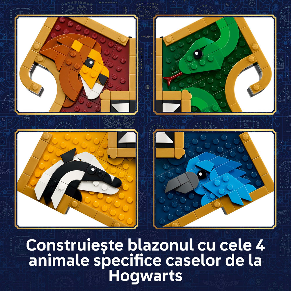 LEGO Harry Potter: Blazonul caselor de la Hogwarts 76462, 12 ani+, 545 piese