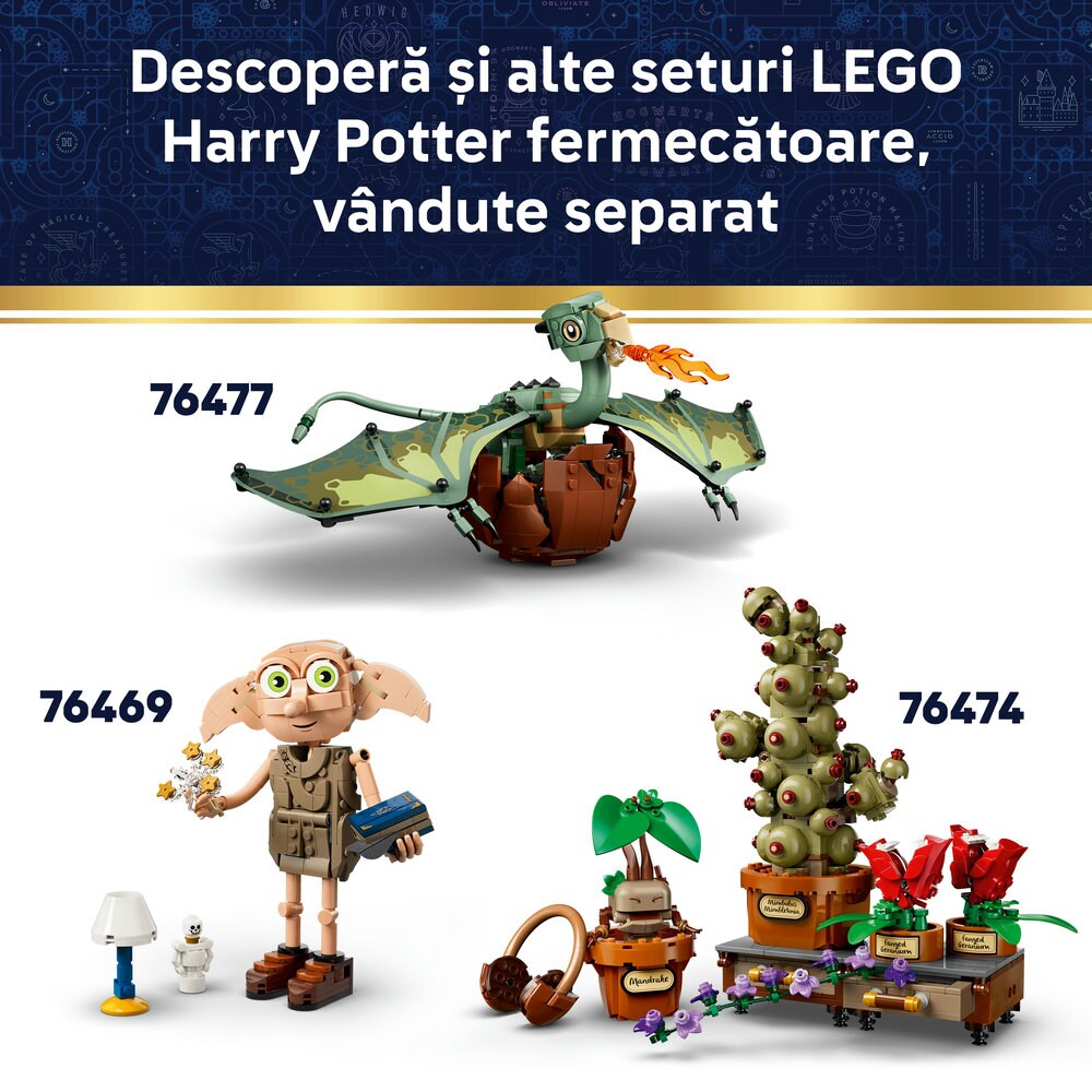 LEGO Harry Potter: Blazonul caselor de la Hogwarts 76462, 12 ani+, 545 piese