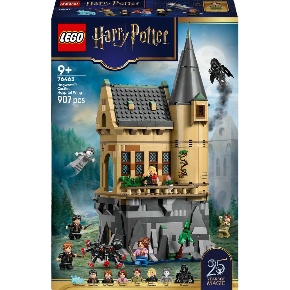 LEGO Harry Potter: Castelul Hogwarts - Aripa spitalului 76463, 9 ani+, 907 piese