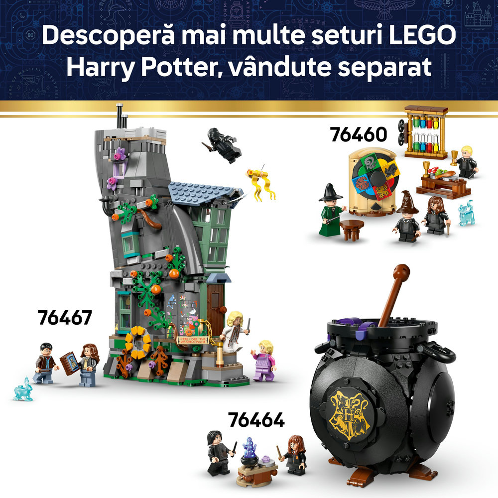 LEGO Harry Potter: Castelul Hogwarts - Aripa spitalului 76463, 9 ani+, 907 piese