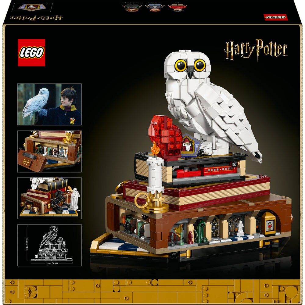 LEGO Harry Potter: Piatra filosofala  Editie de colectie 76466, 18 ani+, 1571 piese