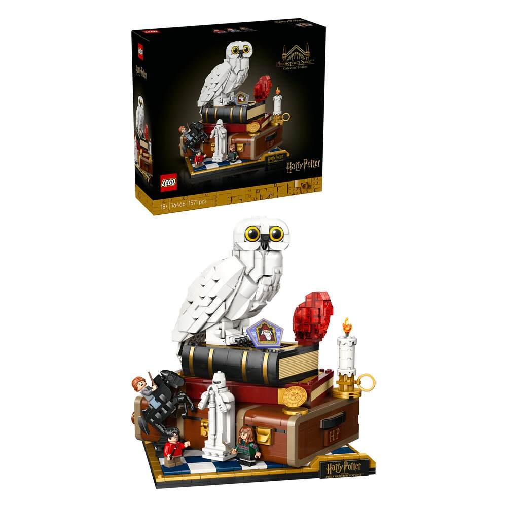 LEGO Harry Potter: Piatra filosofala  Editie de colectie 76466, 18 ani+, 1571 piese