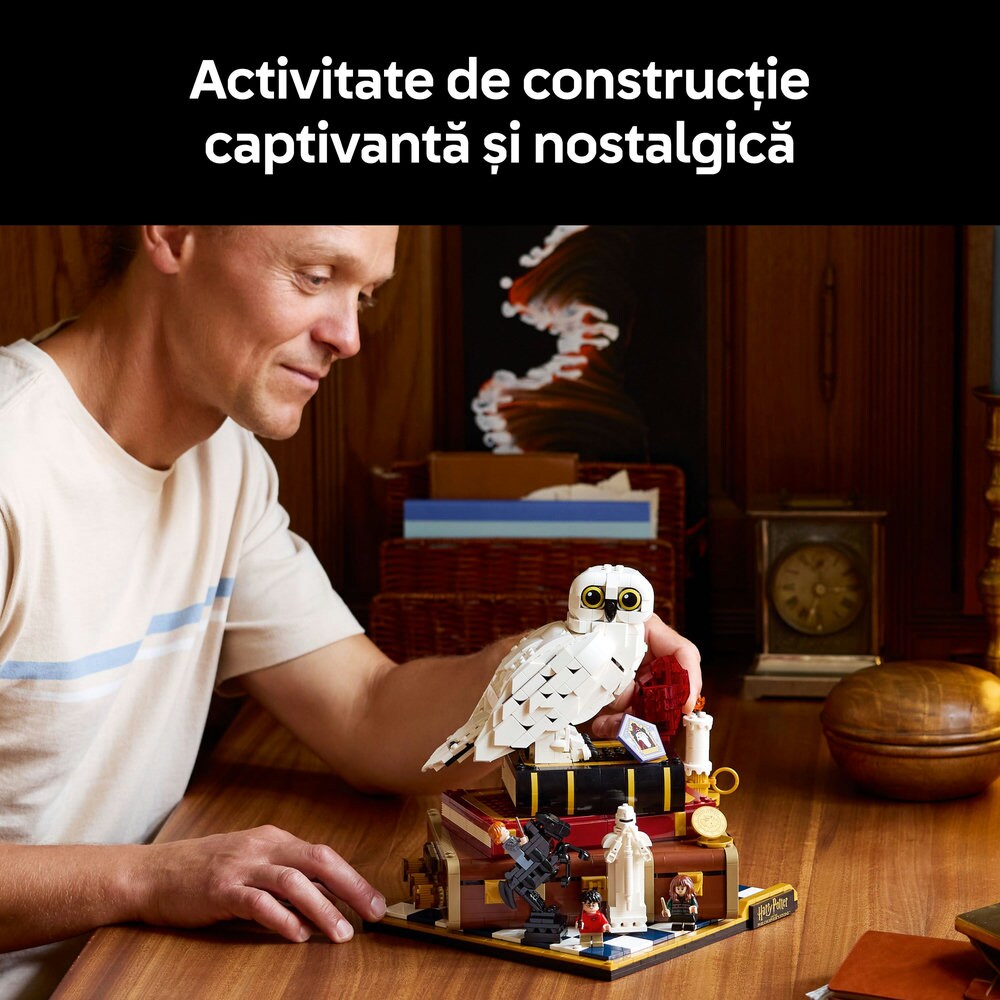 LEGO Harry Potter: Piatra filosofala  Editie de colectie 76466, 18 ani+, 1571 piese