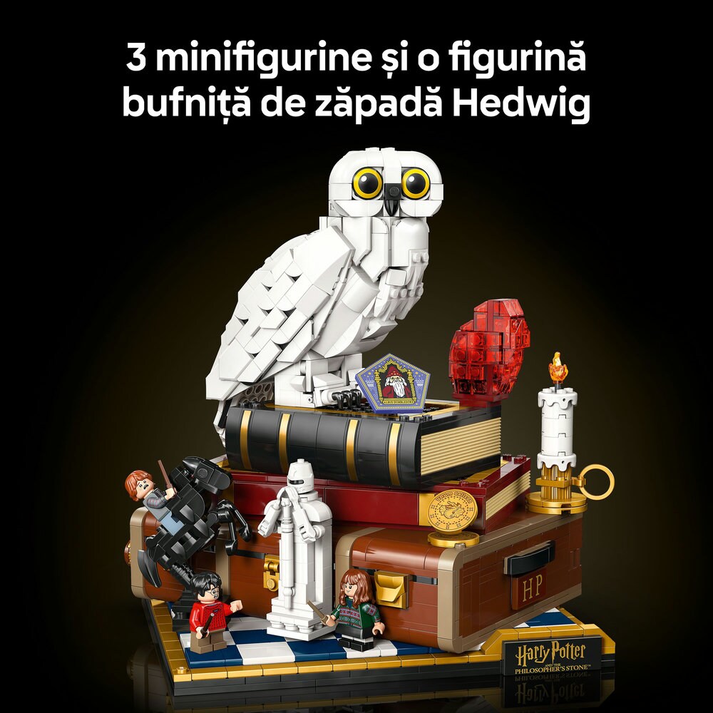 LEGO Harry Potter: Piatra filosofala  Editie de colectie 76466, 18 ani+, 1571 piese