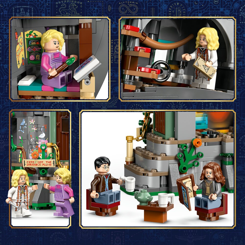 LEGO Harry Potter: Casa Lunei Lovegood 76467, 10 ani+, 764 piese
