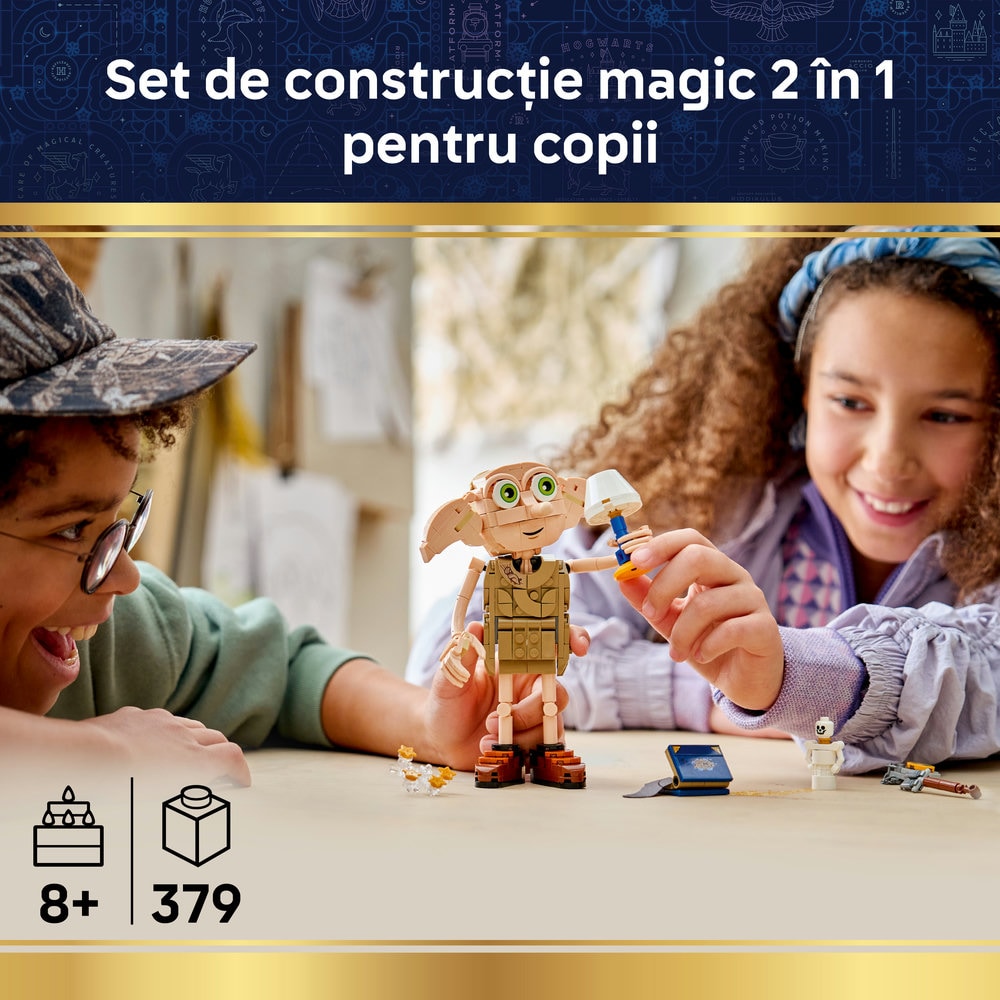 LEGO Harry Potter: Dobby spiridusul liber 76469, 8 ani+, 379 piese