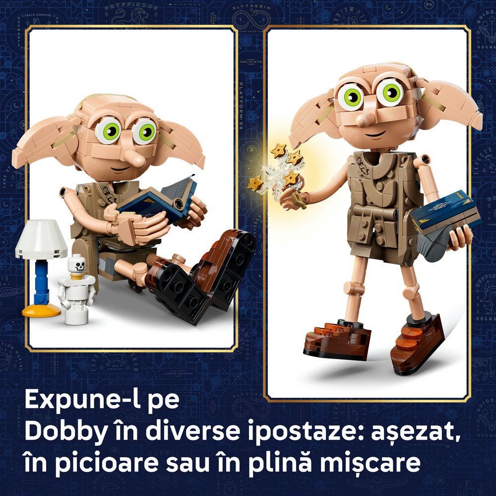LEGO Harry Potter: Dobby spiridusul liber 76469, 8 ani+, 379 piese