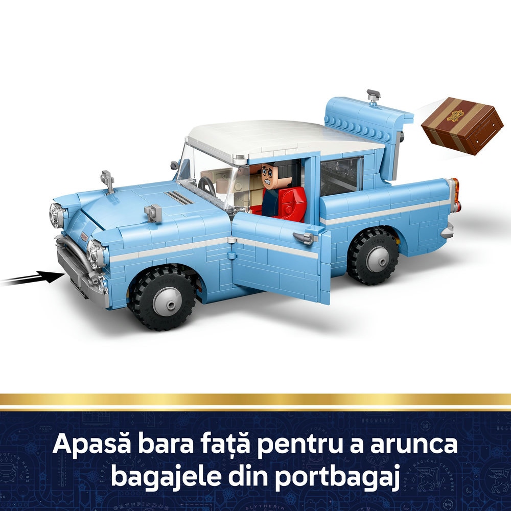 LEGO Harry Potter: Ford Anglia zburator fermecat 76470, 14 ani+, 868 piese