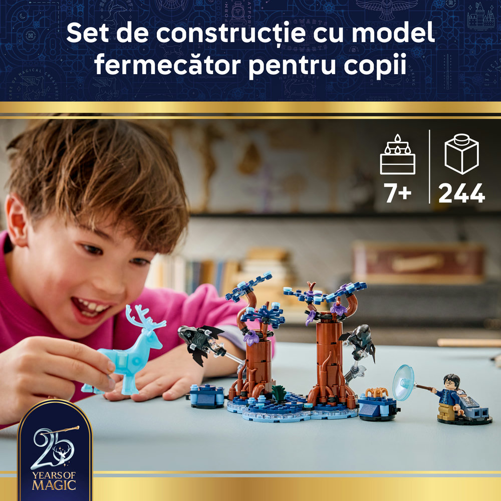 LEGO Harry Potter: Padurea Interzisa - Expecto Patronum 76475, 7 ani+, 244 piese