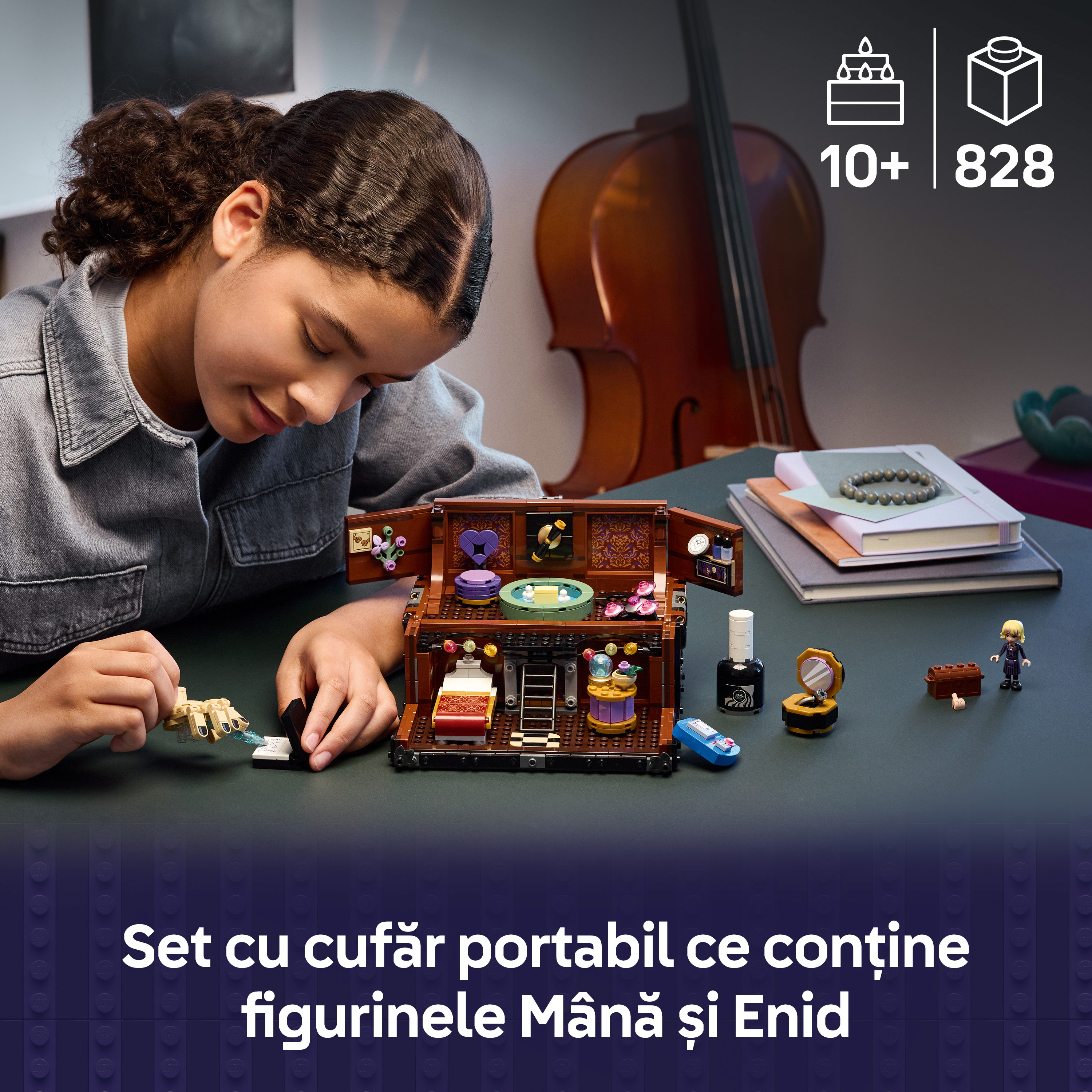 LEGO Wednesday: Apartamentul lui Mana 76785, 10 ani+, 828 piese