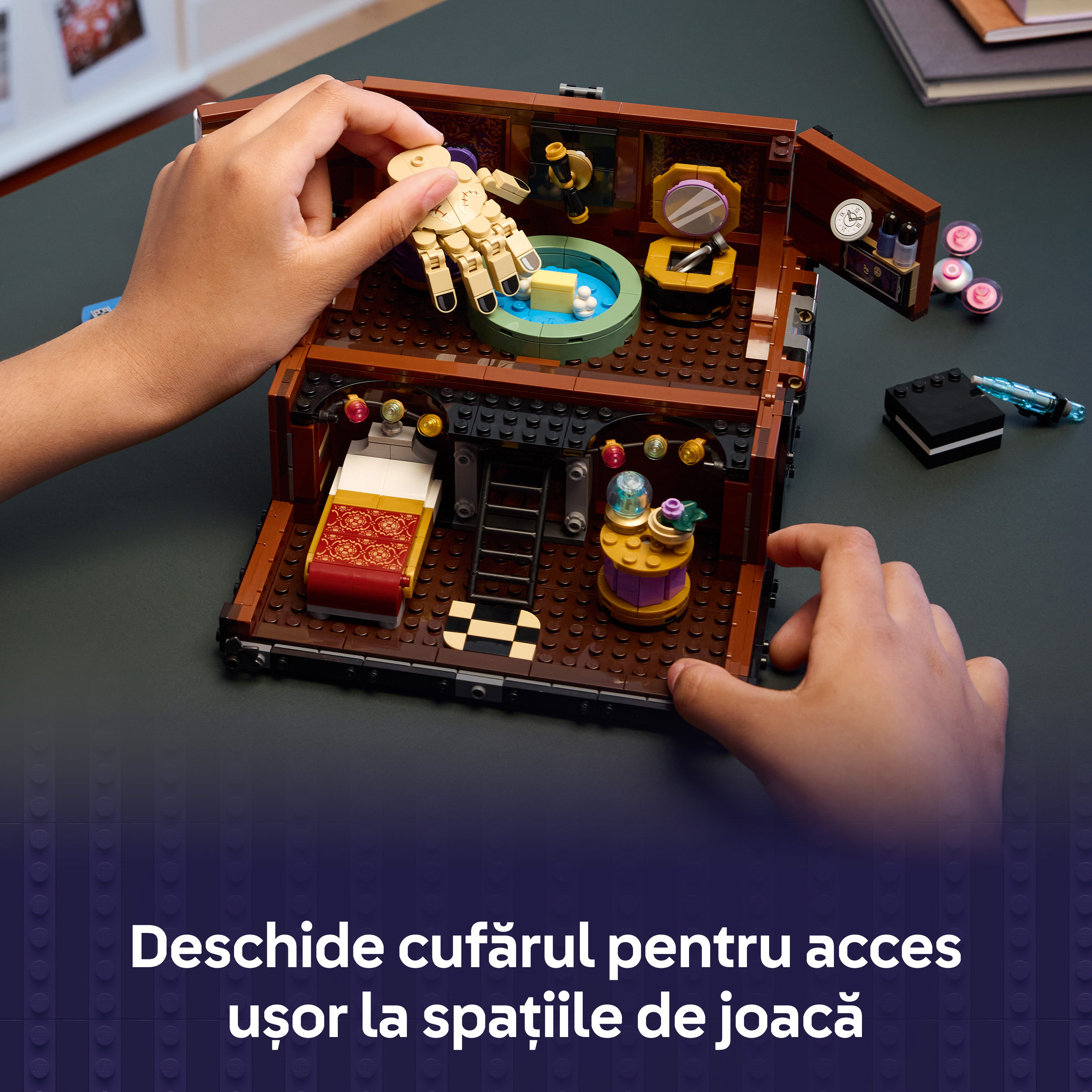 LEGO Wednesday: Apartamentul lui Mana 76785, 10 ani+, 828 piese