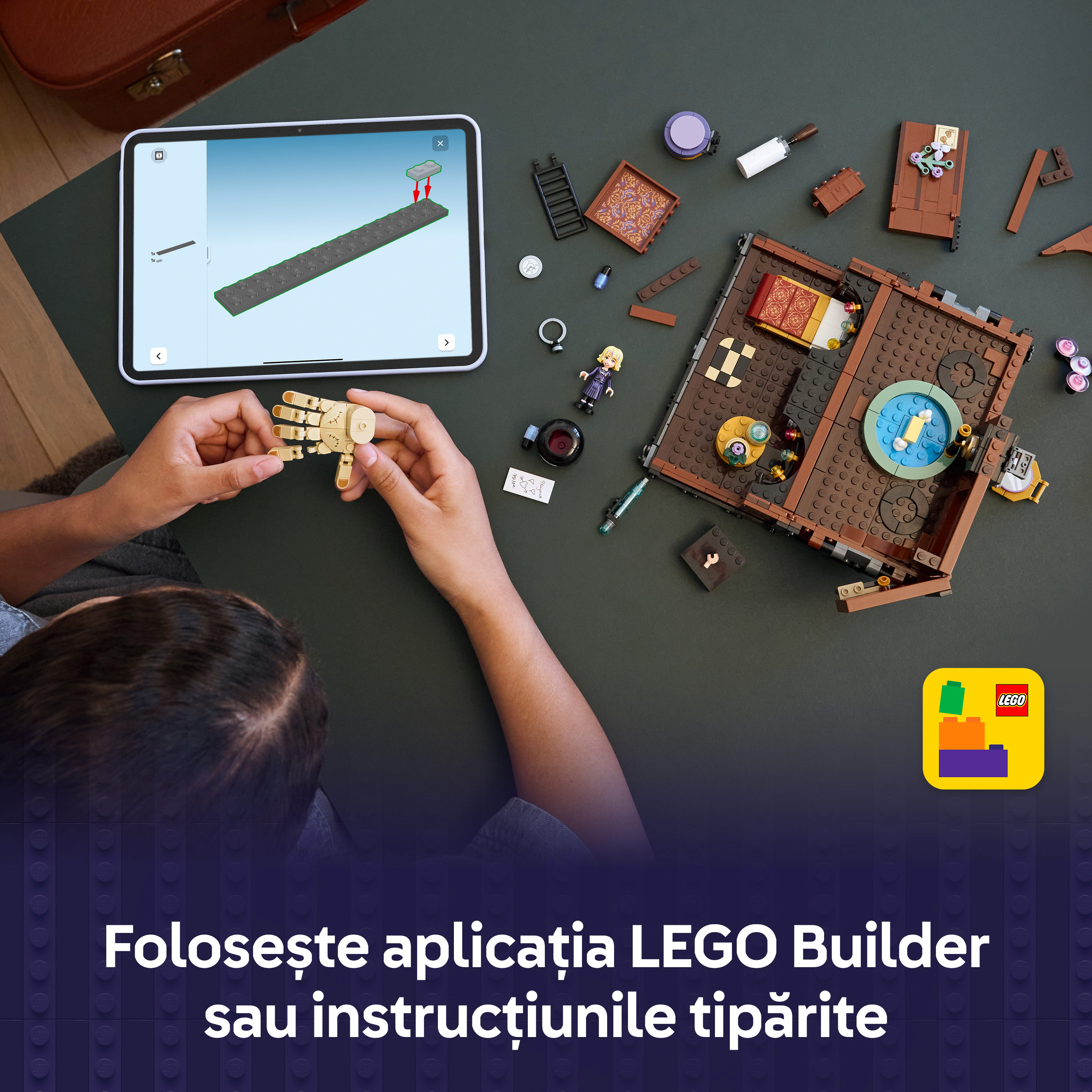 LEGO Wednesday: Apartamentul lui Mana 76785, 10 ani+, 828 piese