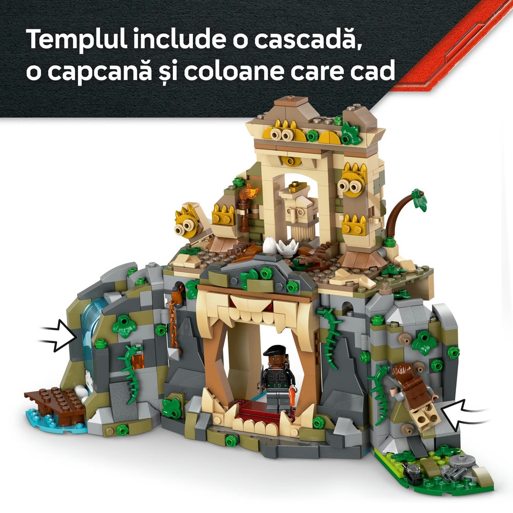 LEGO Jurassic World: Misiune aeriana cu Spinosaurus si Quetzalcoatlus 76976, 8 ani+, 984 piese