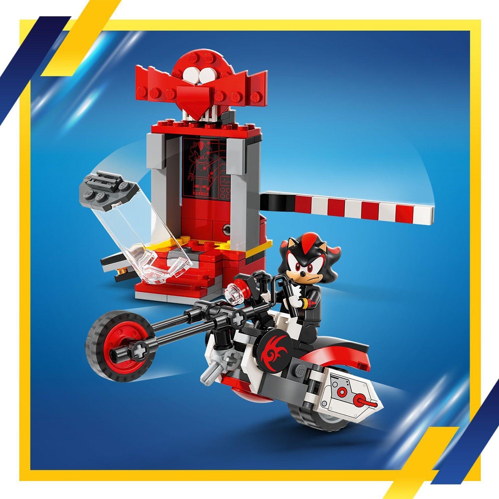 LEGO Sonic The Hedgehog: Evadarea lui Shadow the Hedgehog 76995, 8 ani+, 196 piese