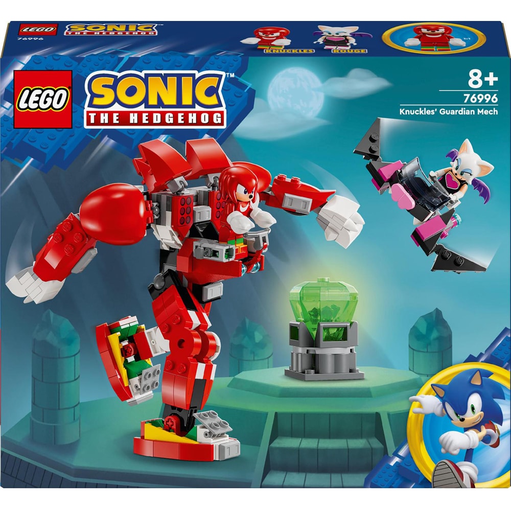 LEGO Sonic The Hedgehog: Robotul gardian a lui Knuckles 76996, 8 ani+, 276 piese
