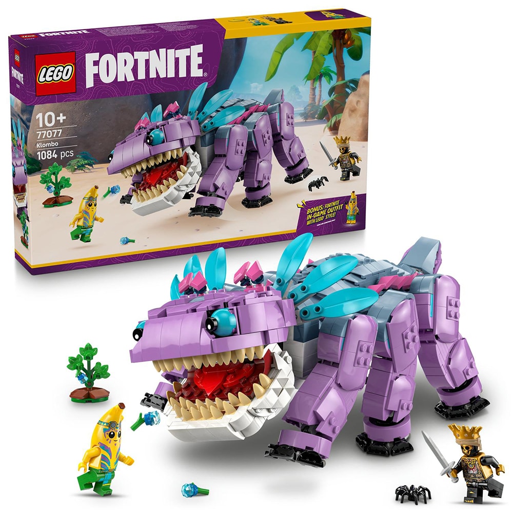 LEGO Fortnite: Klombo 77077, 10 ani+, 1084 piese
