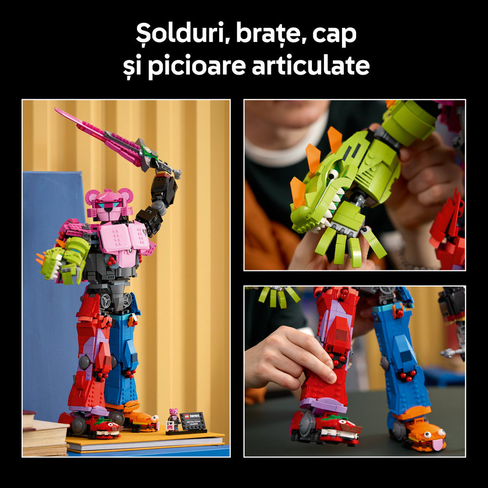LEGO Fortnite: Mecha Team Leader 77078, 18 ani+, 2503 piese