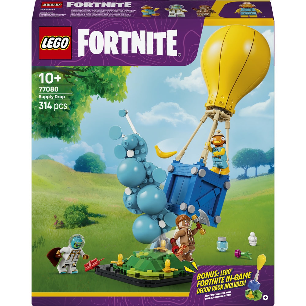 LEGO Fortnite: Supply Drop 77080, 10 ani+, 314 piese