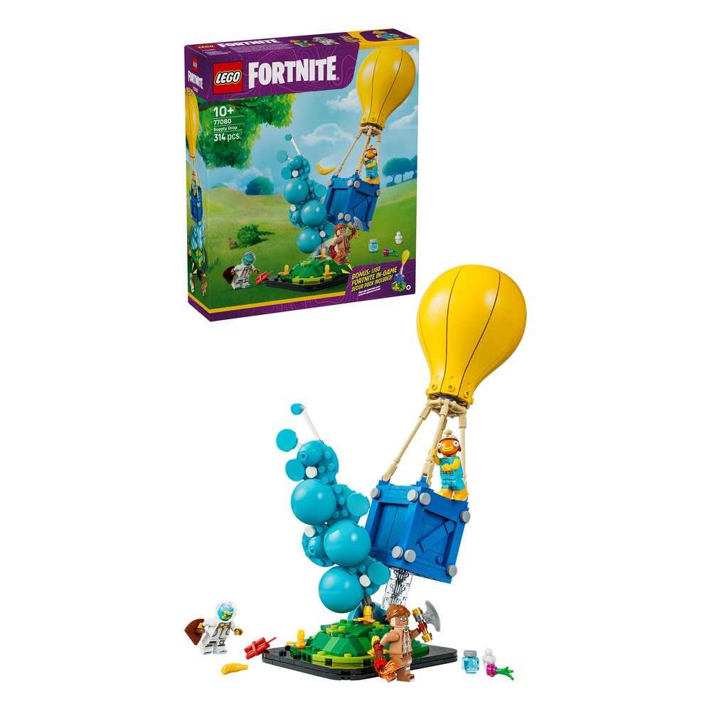 LEGO Fortnite: Supply Drop 77080, 10 ani+, 314 piese