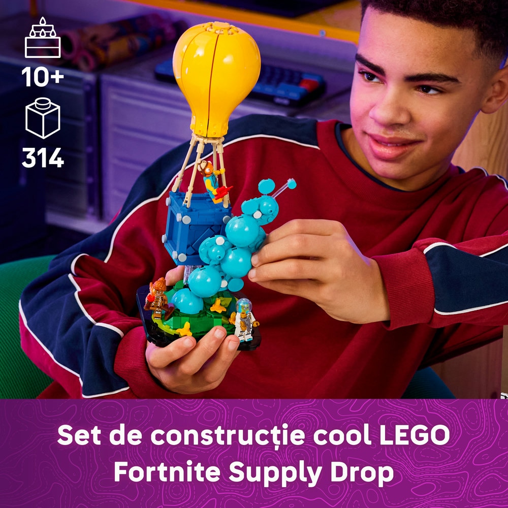 LEGO Fortnite: Supply Drop 77080, 10 ani+, 314 piese