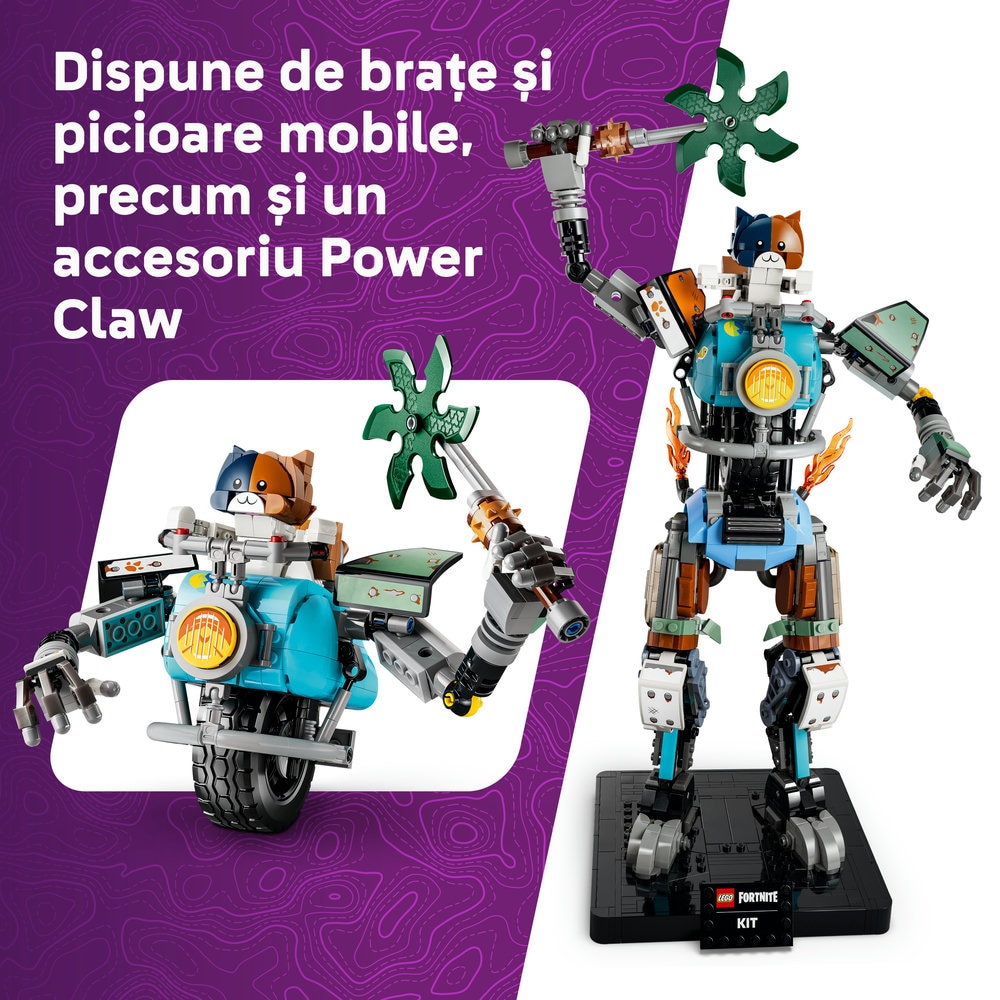 LEGO Fortnite: KIT 77081, 12 ani+, 1230 piese