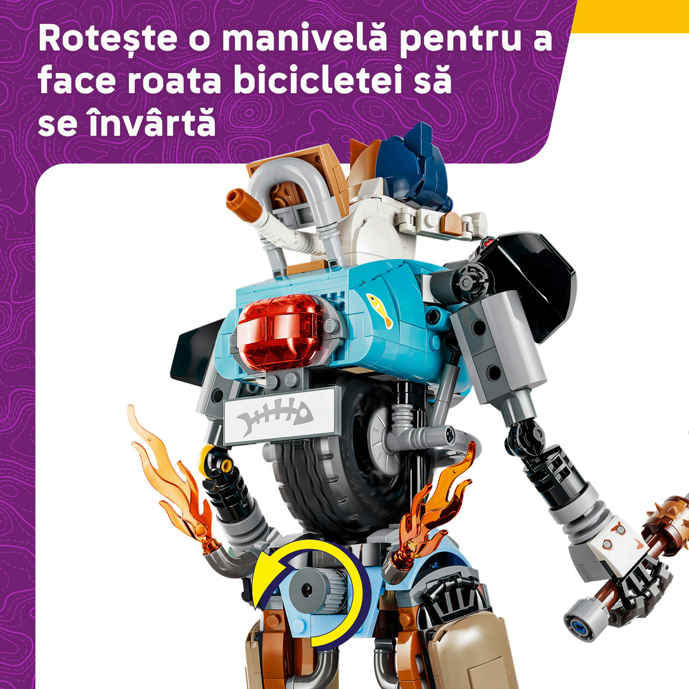 LEGO Fortnite: KIT 77081, 12 ani+, 1230 piese